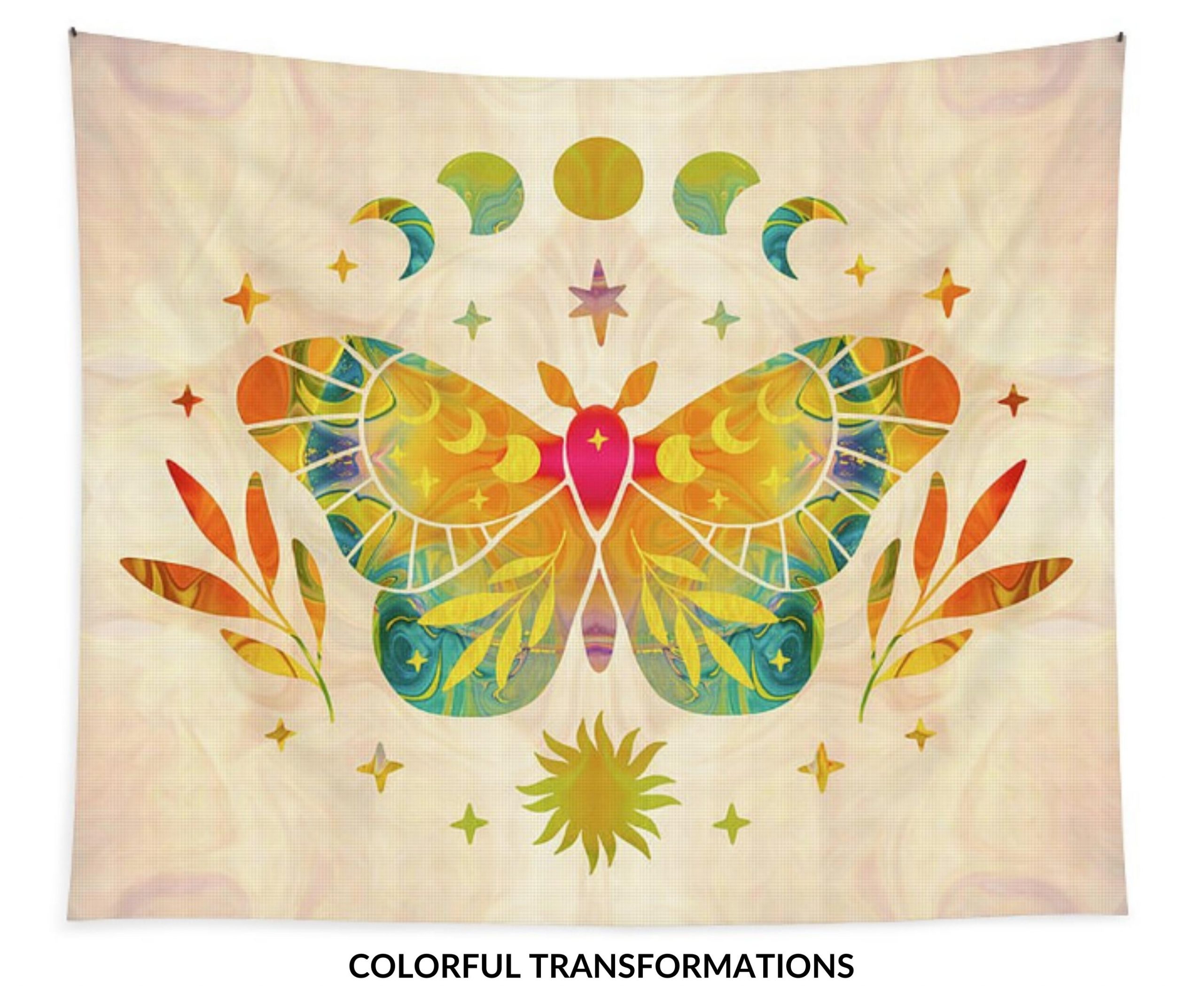 Colorful Transformations Tapestries